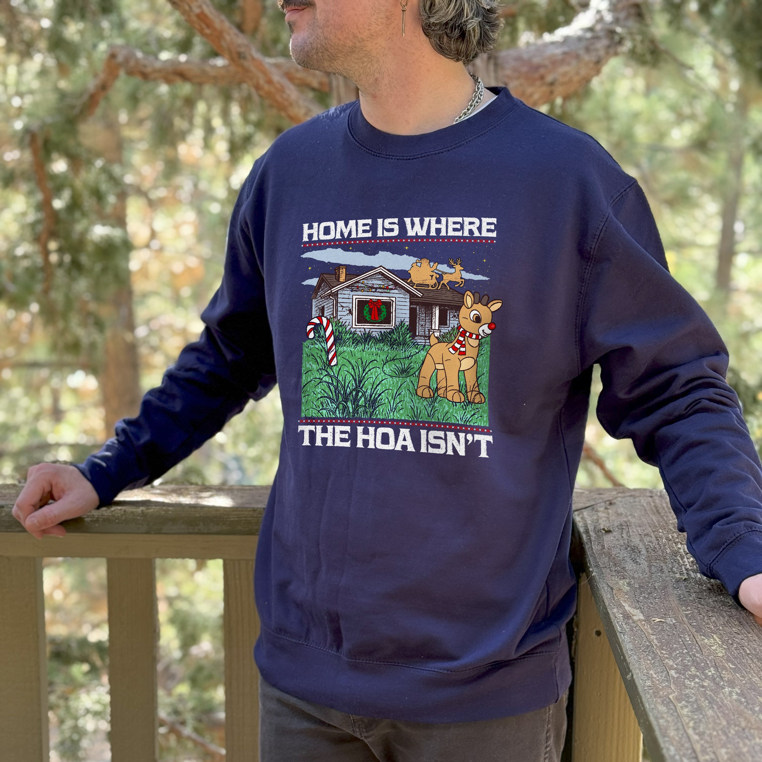 Home Is Where Crewneck Sweatshirt