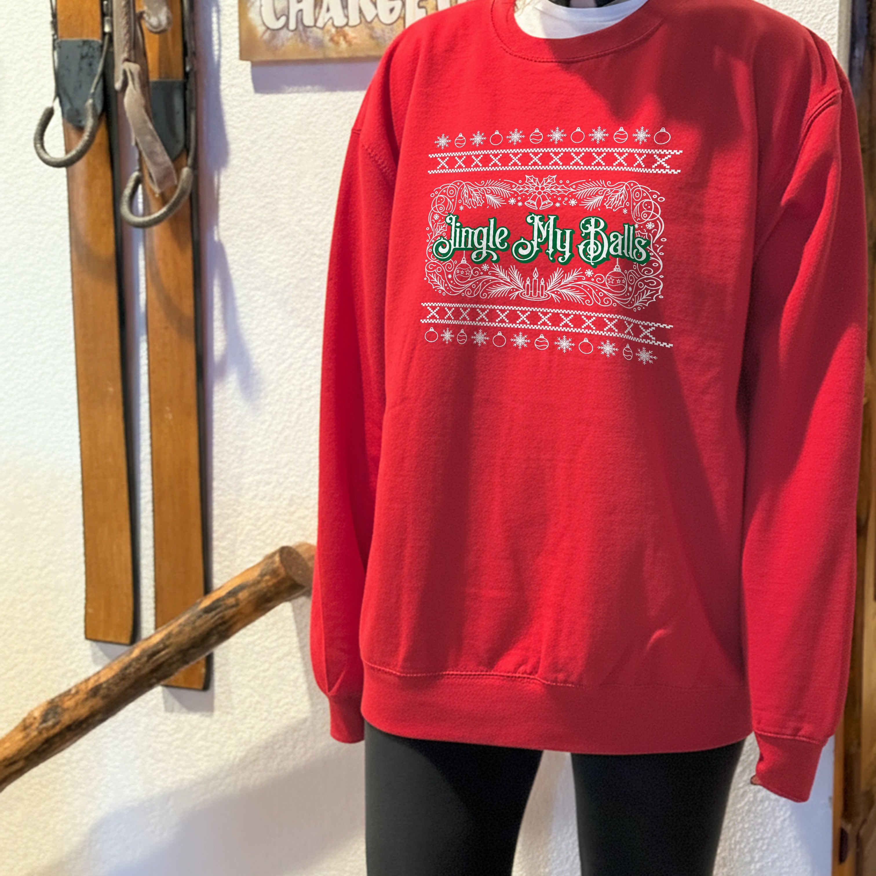 Jingle My Balls Crewneck Sweatshirt