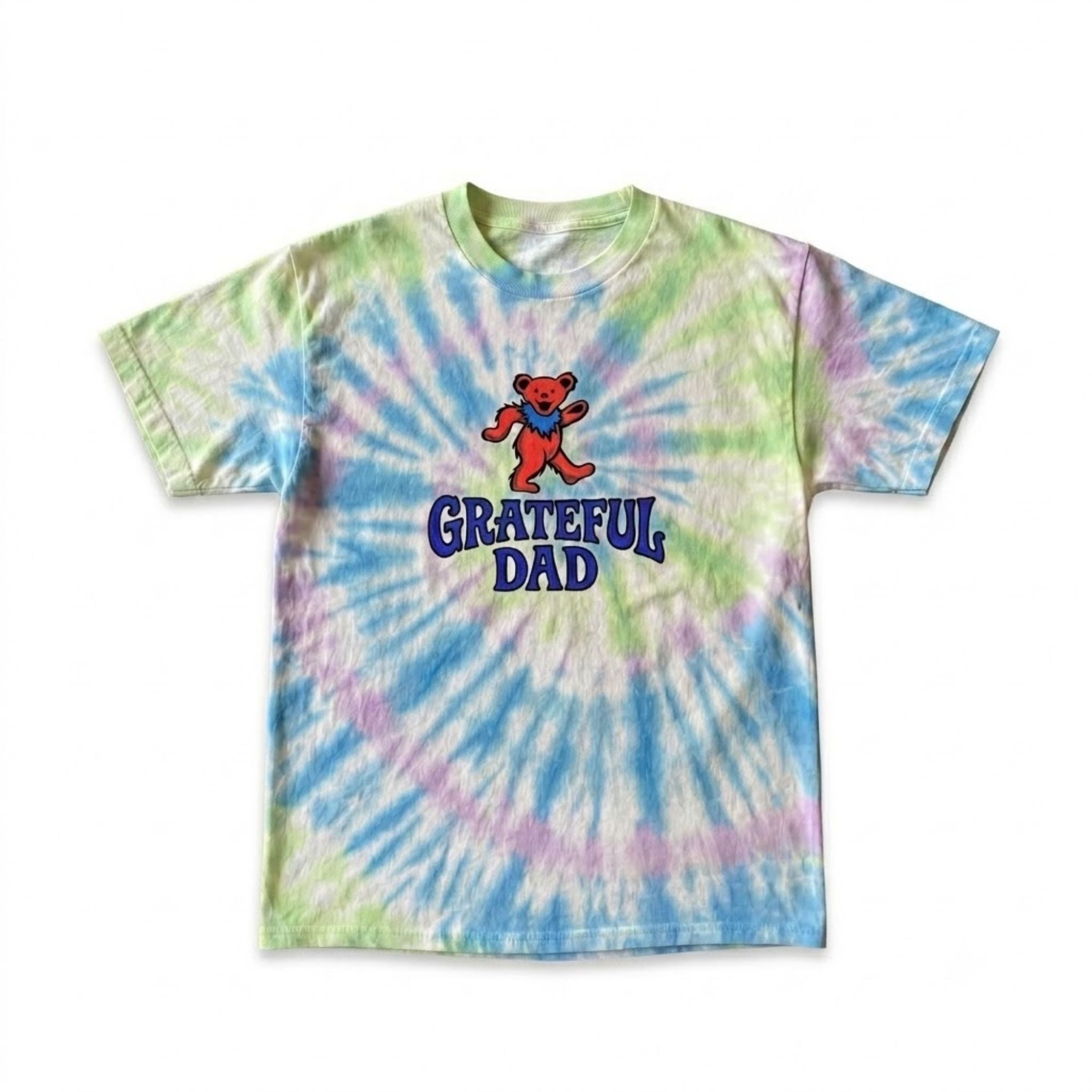 Grateful Dad Tie Dye T Shirt