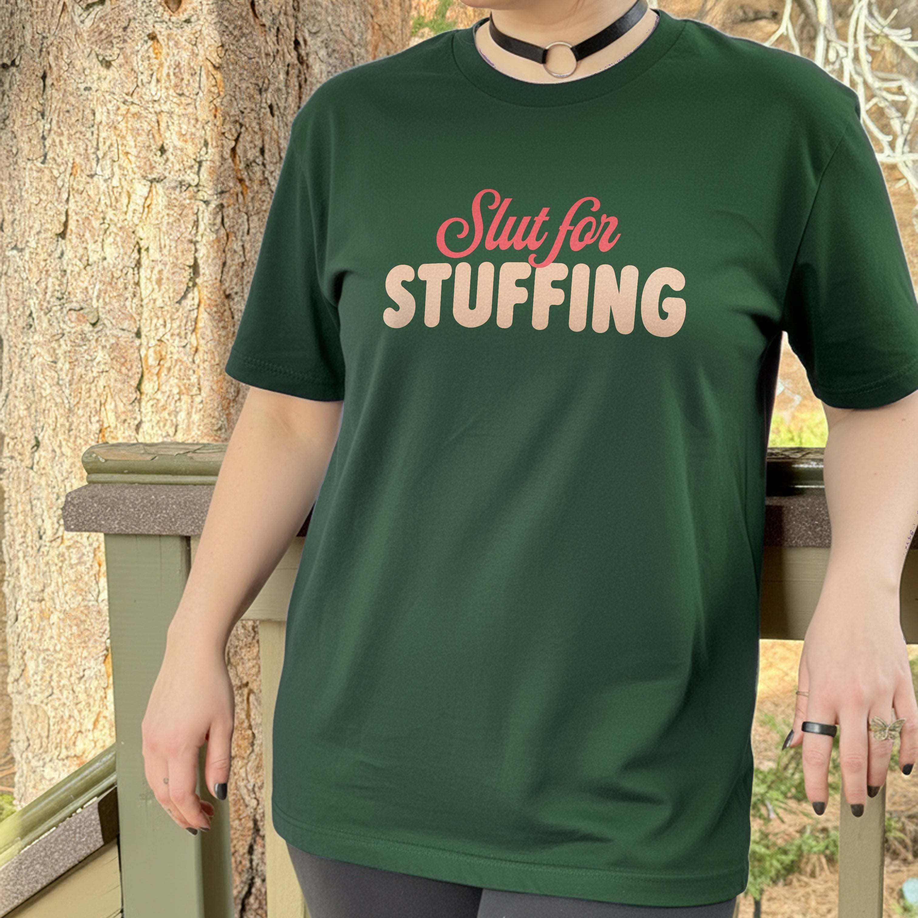 Slut for Stuffing Christmas T Shirt