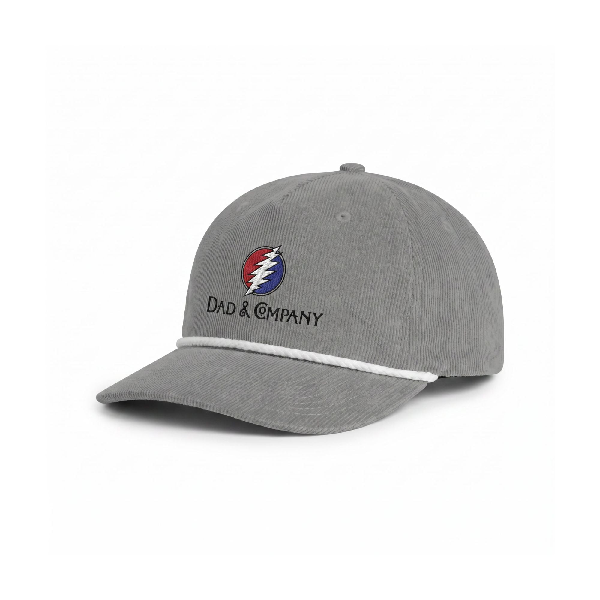 Dad and Company Gray Cord Hat