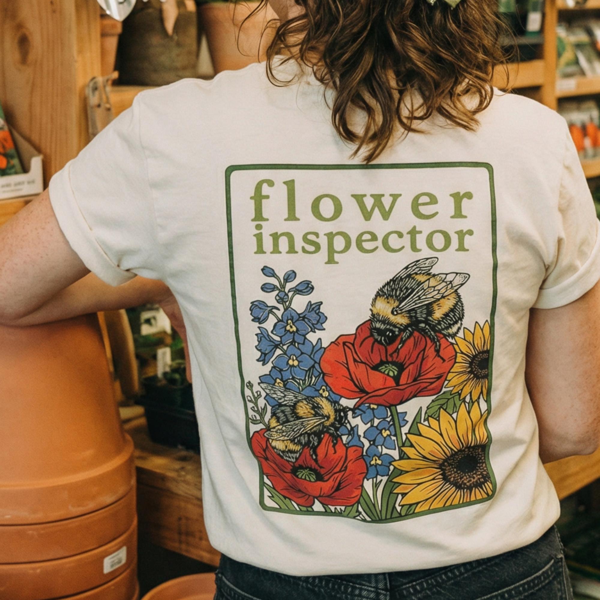Flower Inspector T Shirt