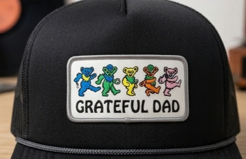 Grateful Dad Foam Trucker Hat
