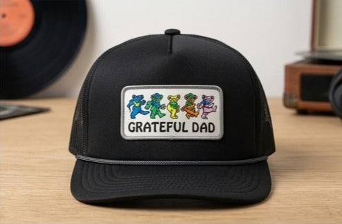 Grateful Dad Foam Trucker Hat