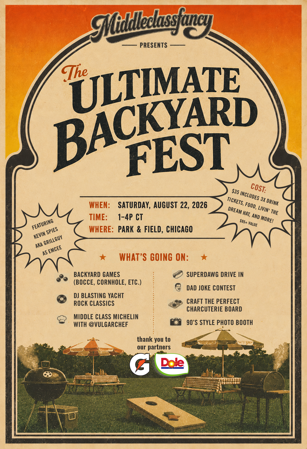 The Ultimate Backyard Fest in Chicago (8/22/26)