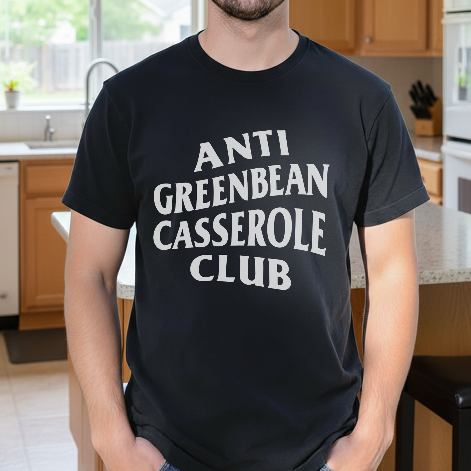 Anti Greenbean Casserole Club T Shirt