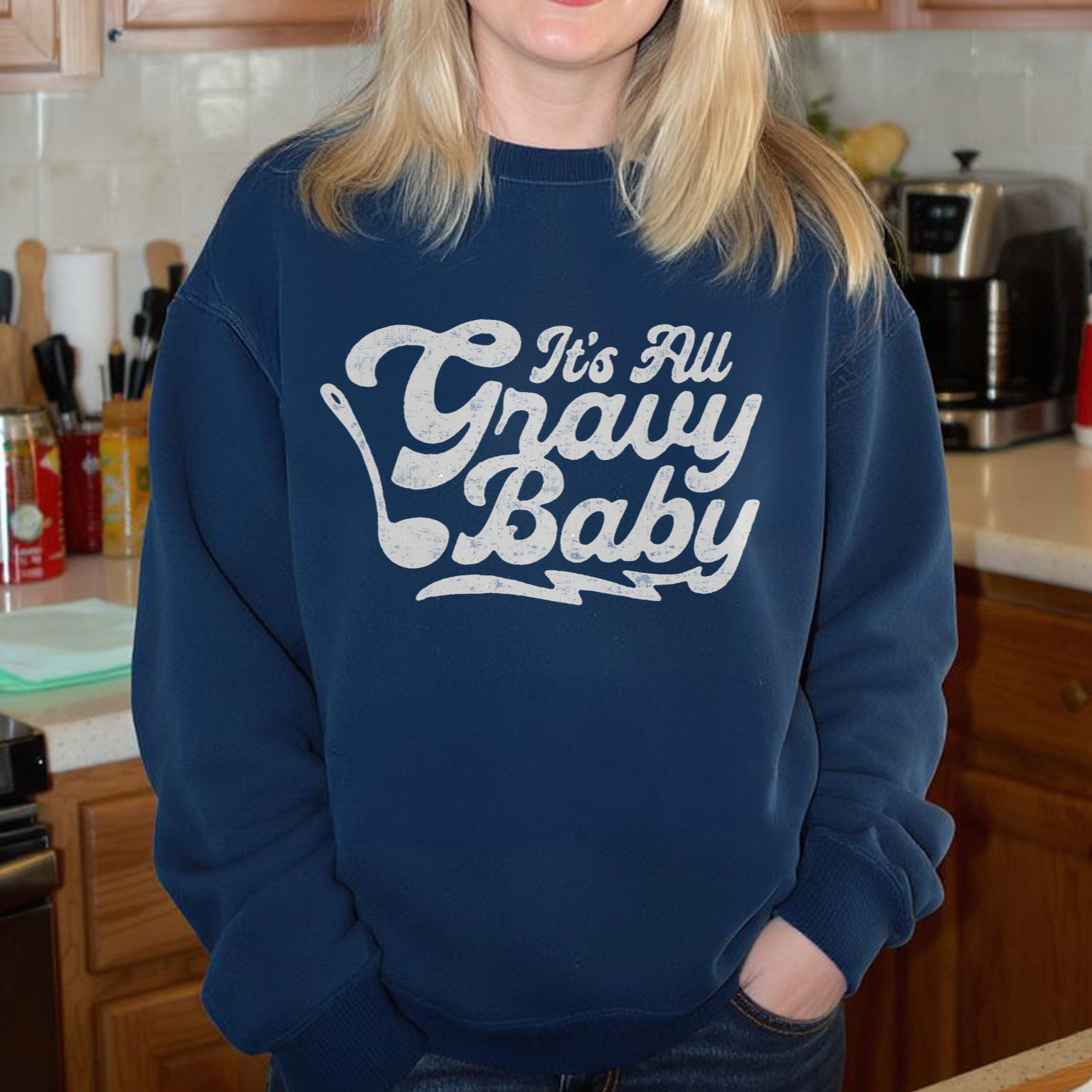 It's All Gravy Crewneck Sweatshirt