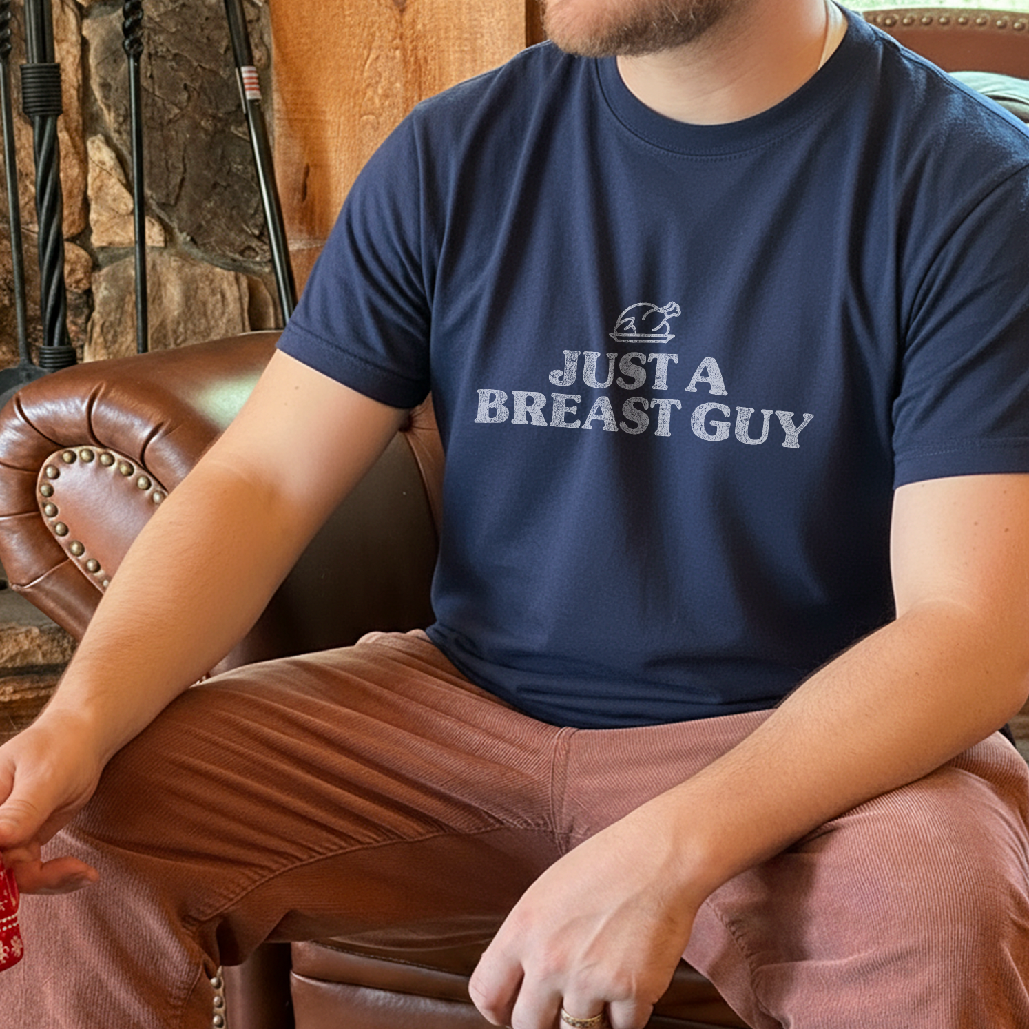 Just A Breast Guy T Shirt