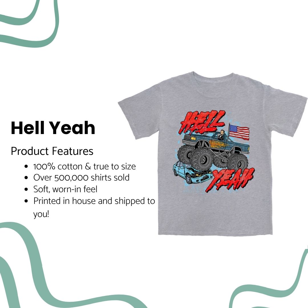 Hell Yeah Lincoln T Shirt