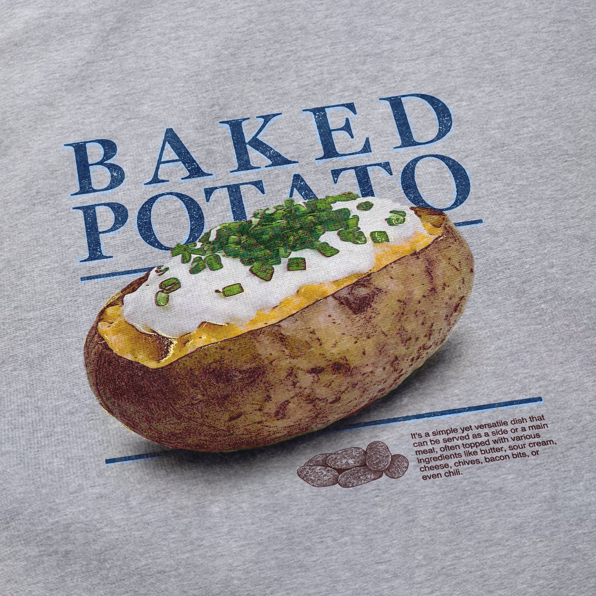 Baked Potato T Shirt - Middle Class Fancy