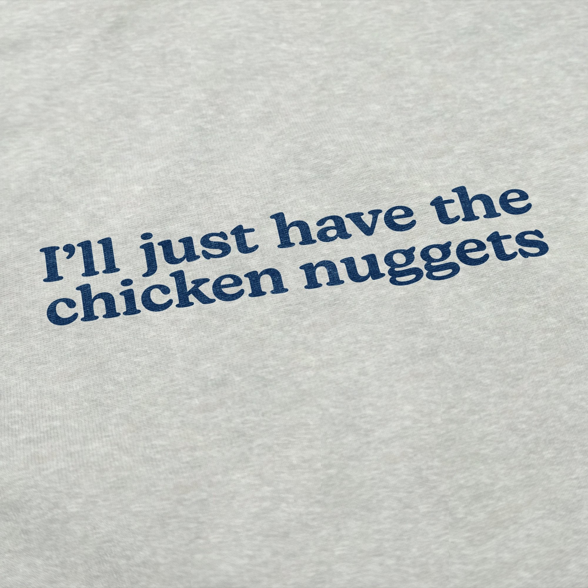 Chicken Nuggets Crewneck Sweatshirt - Middle Class Fancy