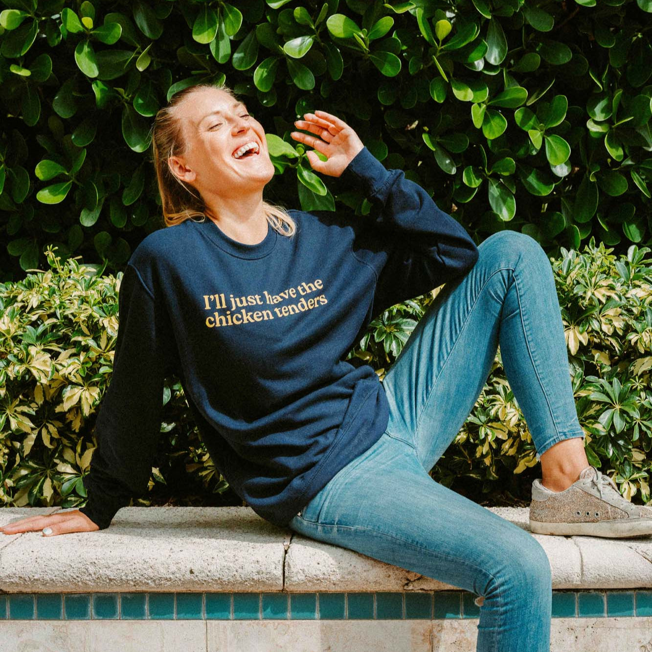Chicken Tenders Crewneck Sweatshirt - Middle Class Fancy