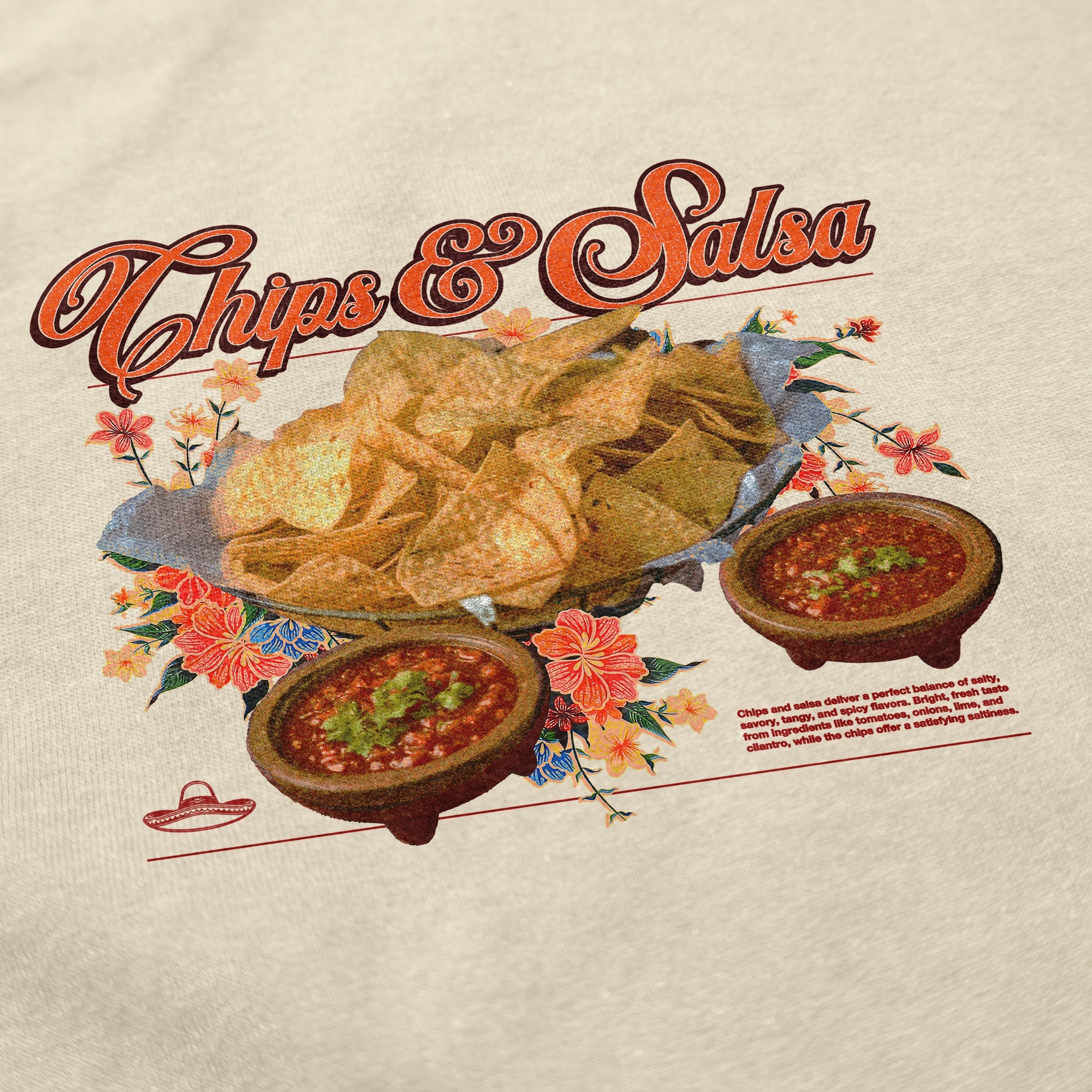 Chips & Salsa T Shirt - Middle Class Fancy