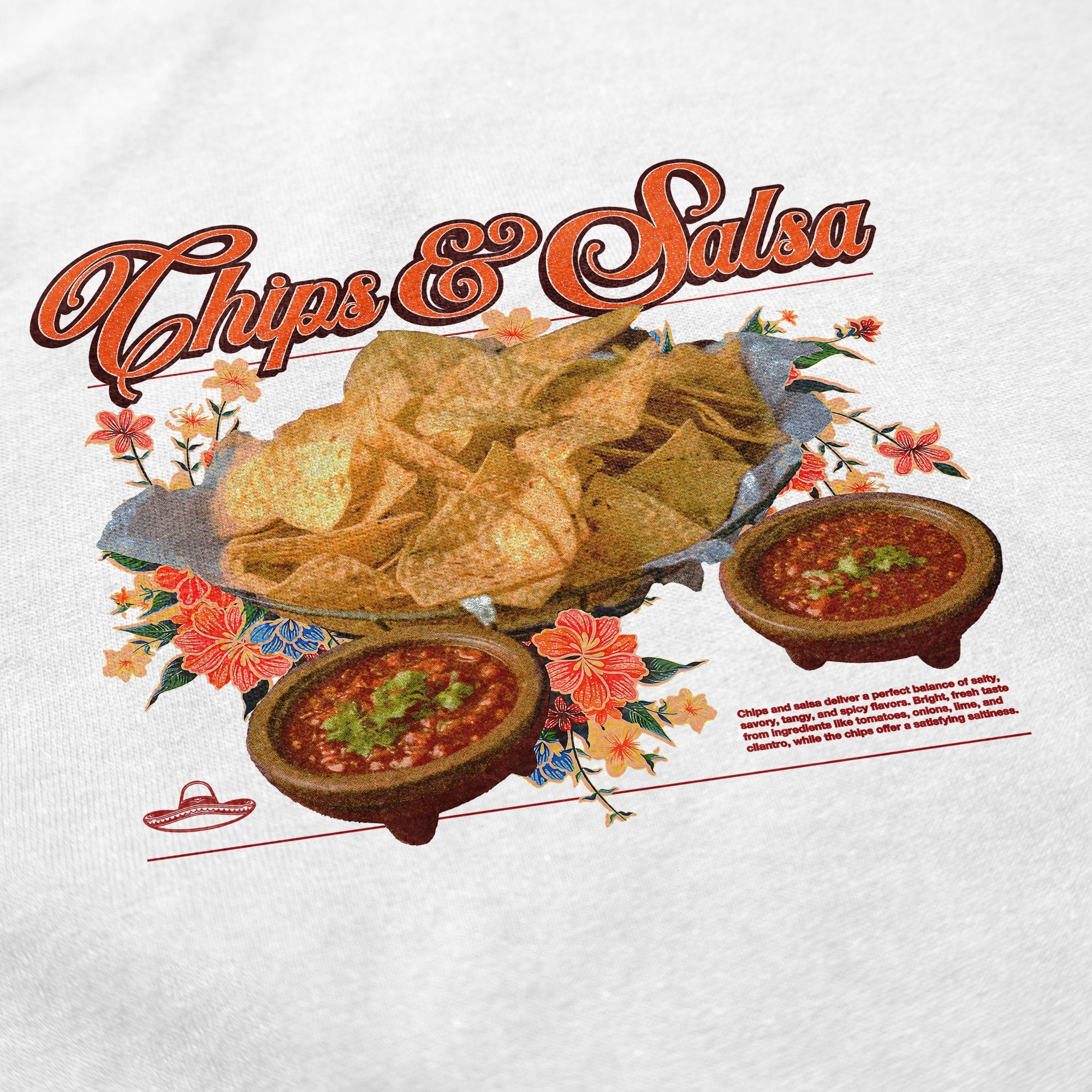Chips & Salsa T Shirt - Middle Class Fancy