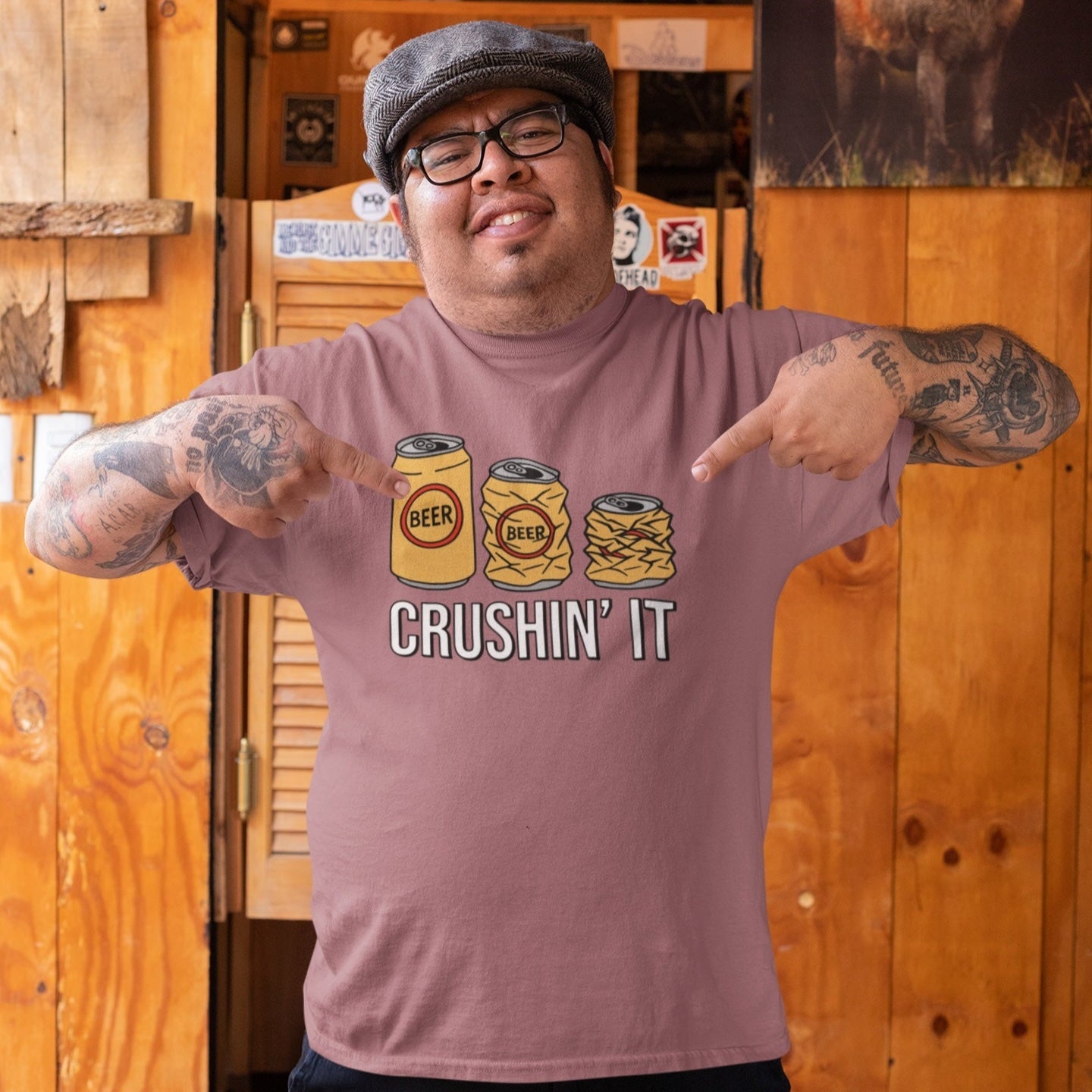 Crushin' It T Shirt - Middle Class Fancy