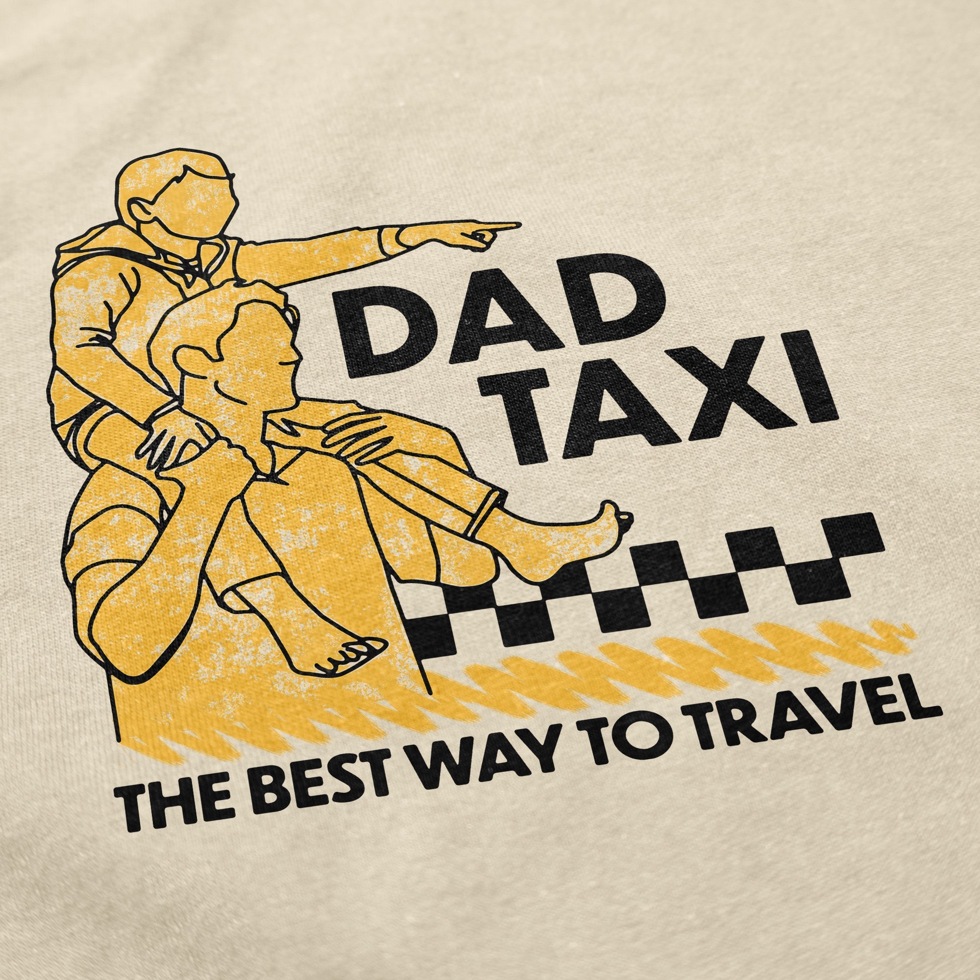 Dad Taxi T Shirt - Middle Class Fancy
