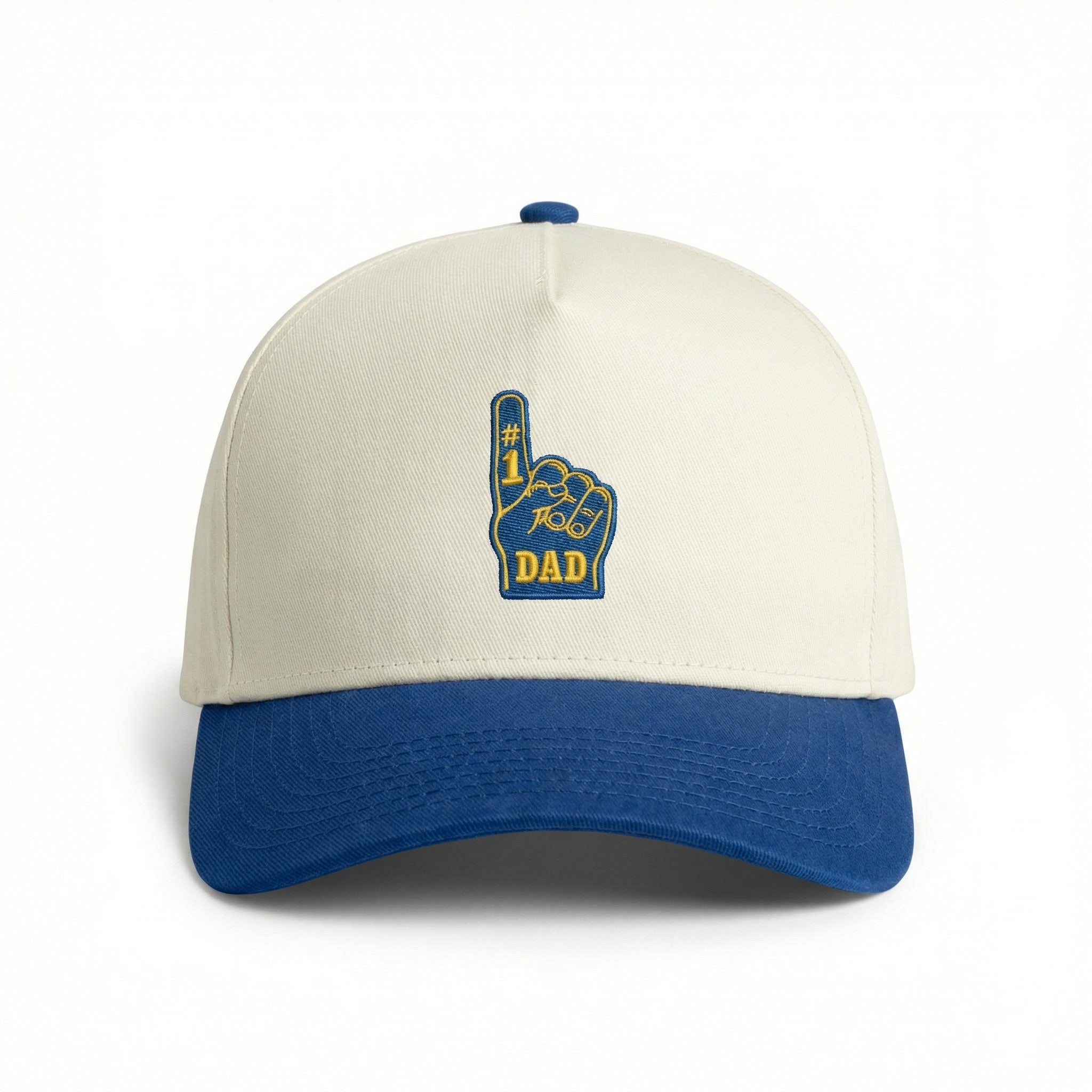 #1 Dad Two Tone Hat
