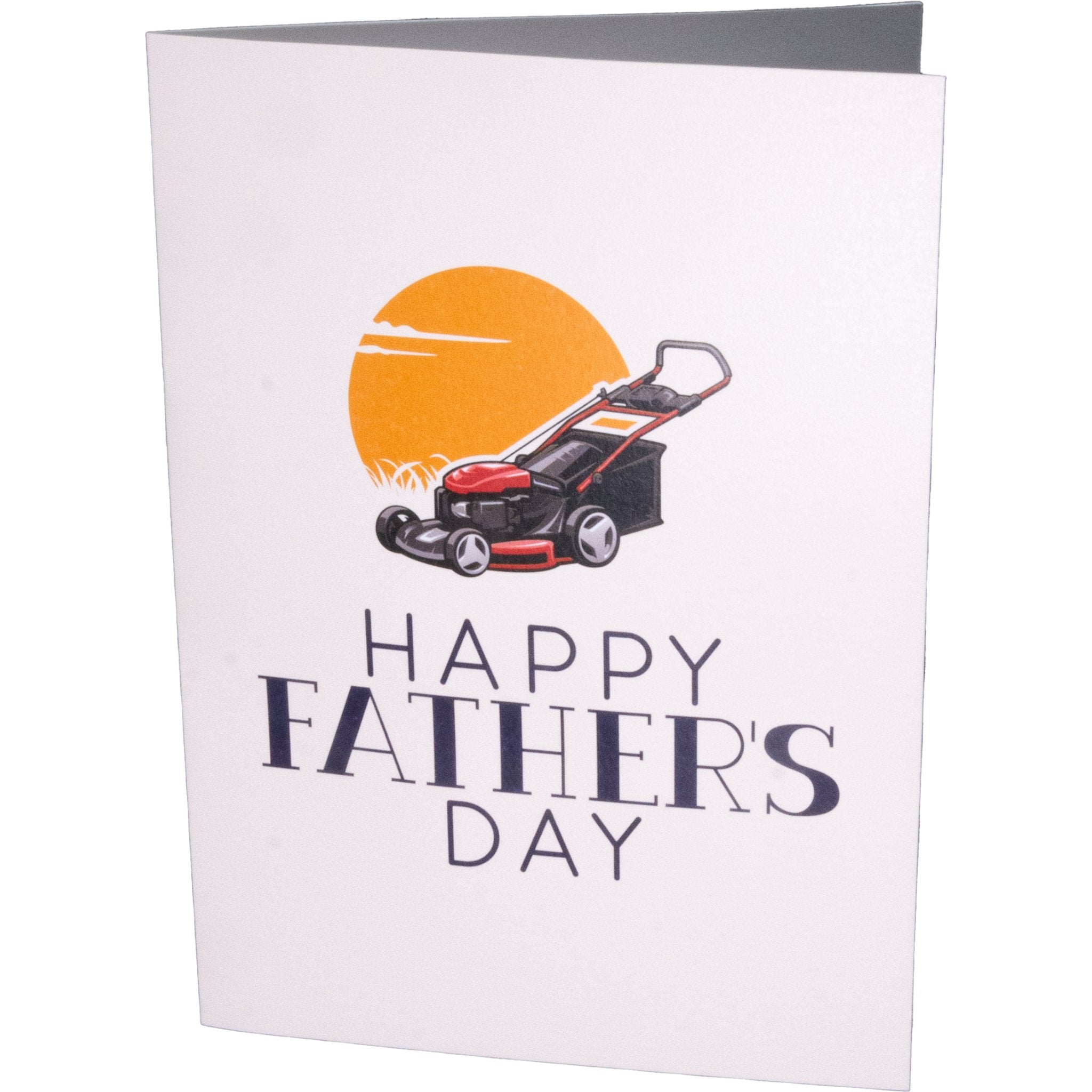 Endless Lawn Mower Pull Fathers Day Card - Middle Class Fancy