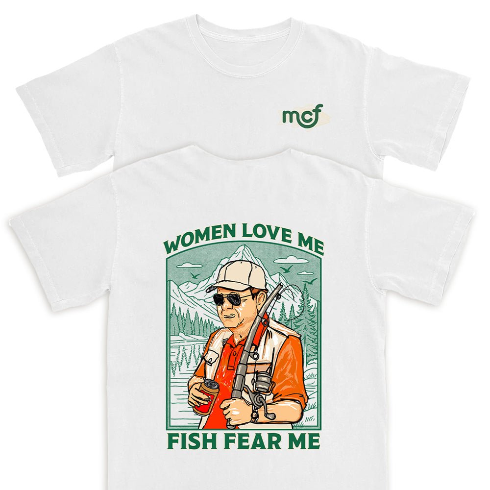 Fish Fear Me T Shirt - Middle Class Fancy