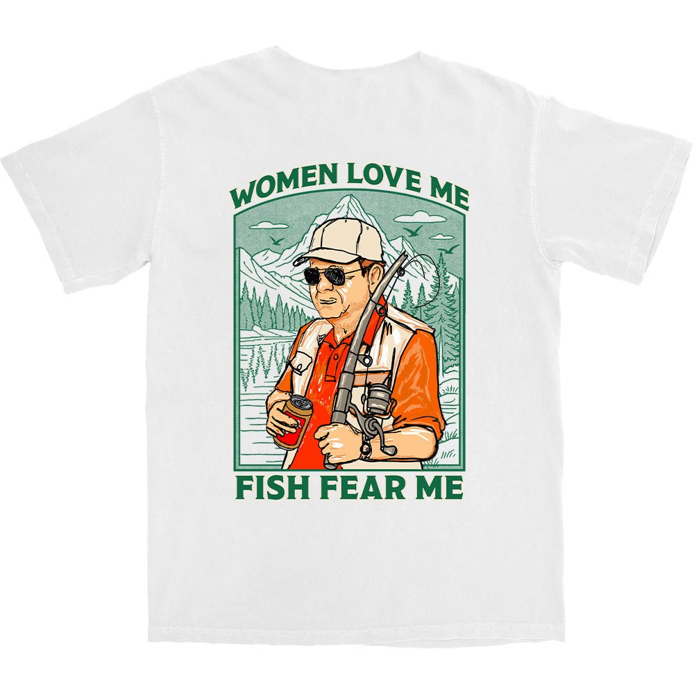 Fish Fear Me T Shirt - Middle Class Fancy