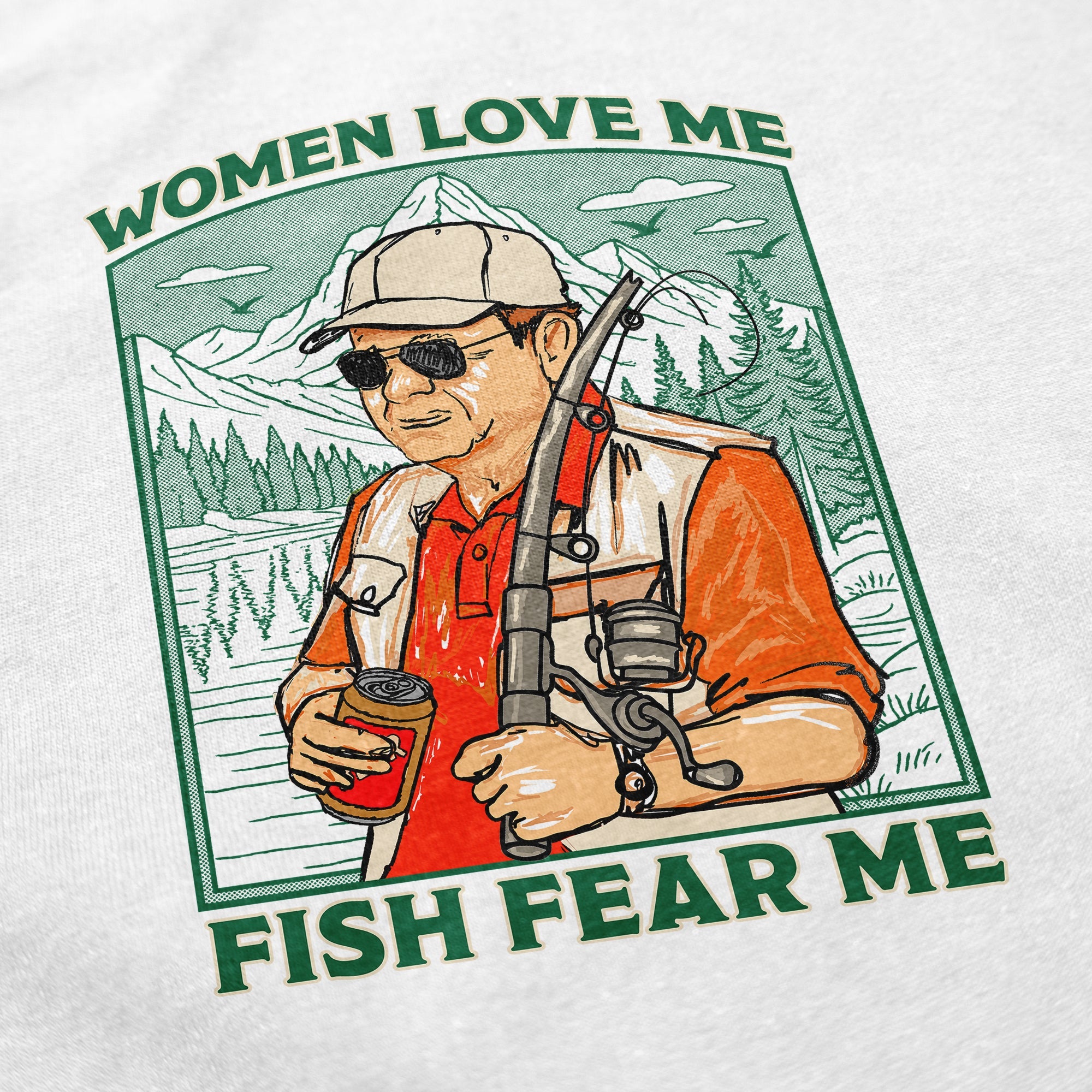 Fish Fear Me T Shirt - Middle Class Fancy