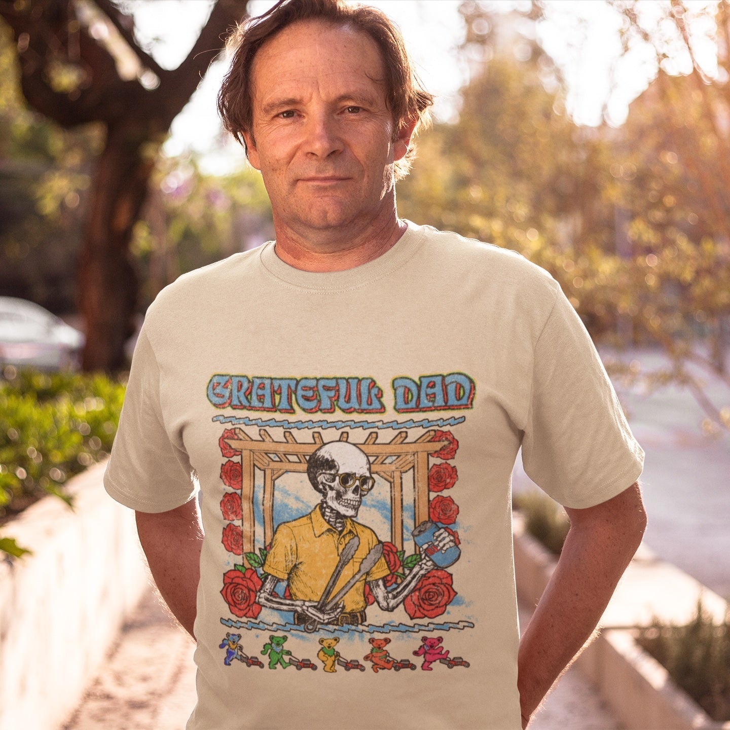 Grateful Dad T Shirt - Middle Class Fancy