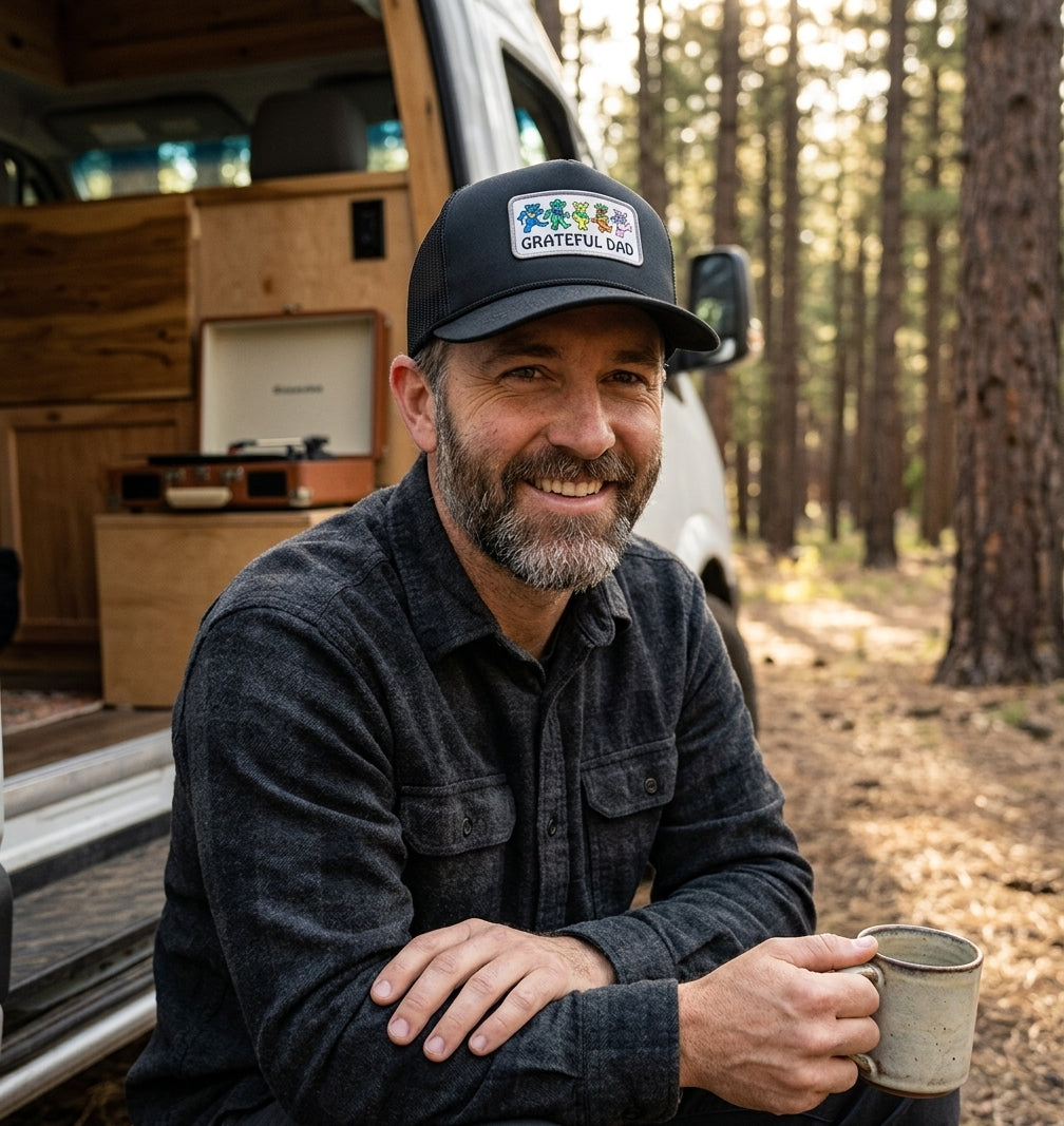Grateful Dad Foam Trucker Hat