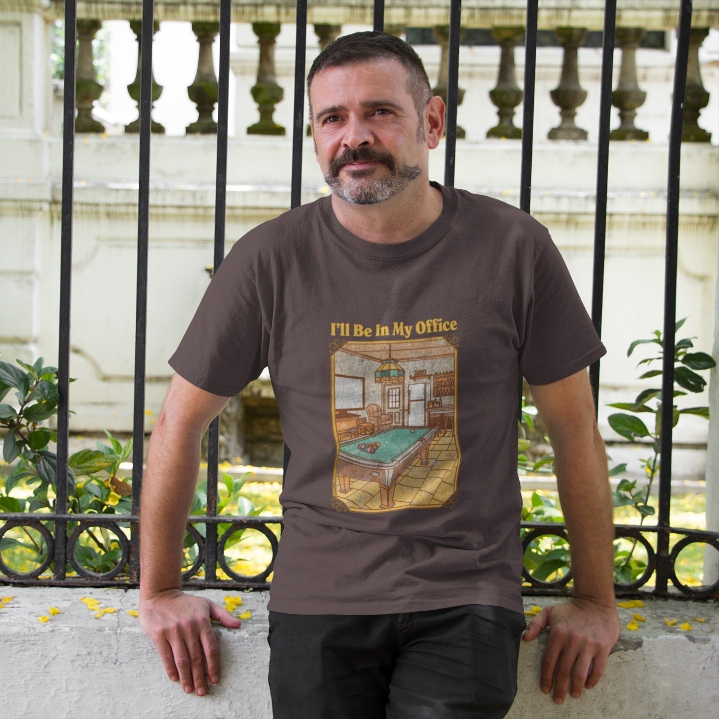 In My Office (Garage) T Shirt - Middle Class Fancy