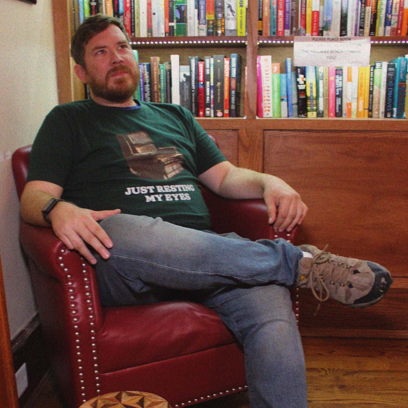 Just Resting My Eyes 2.0 T Shirt - Middle Class Fancy
