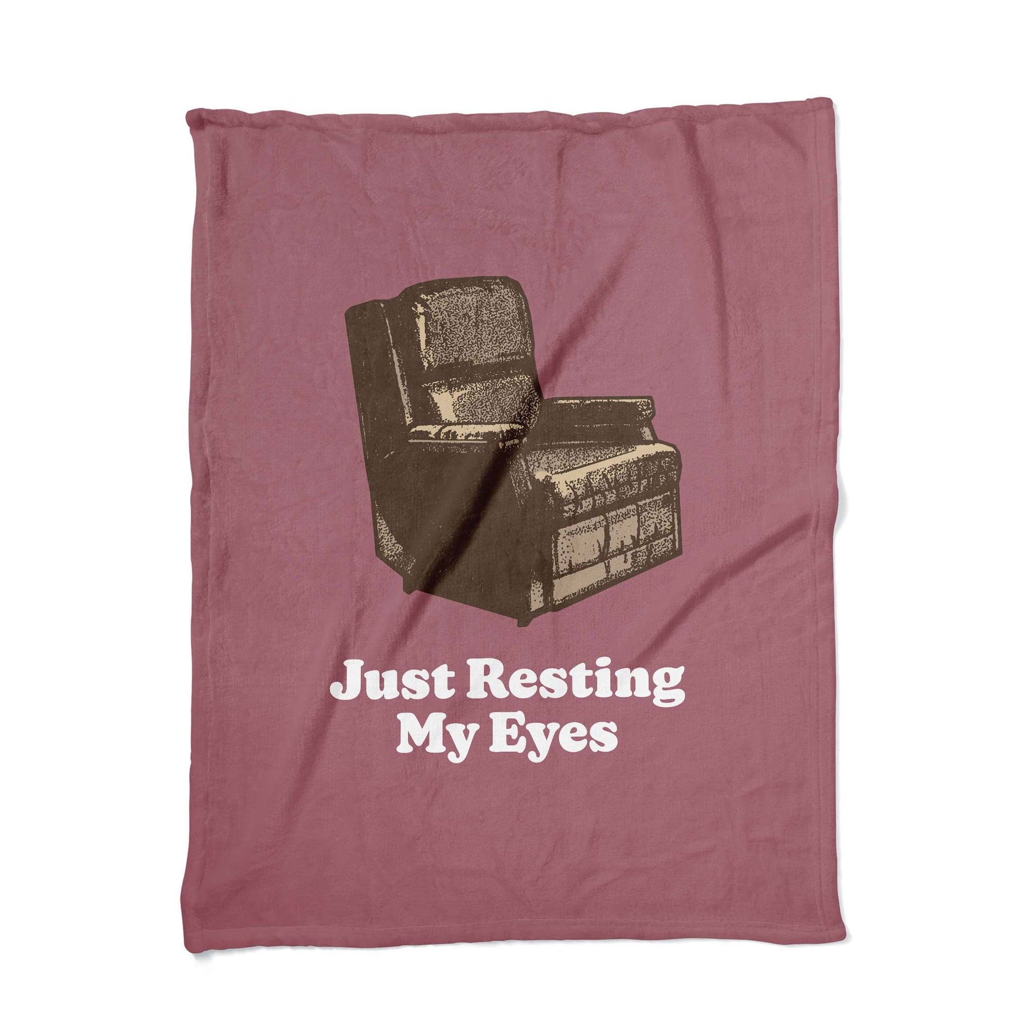 Just Resting My Eyes Blanket - Middle Class Fancy