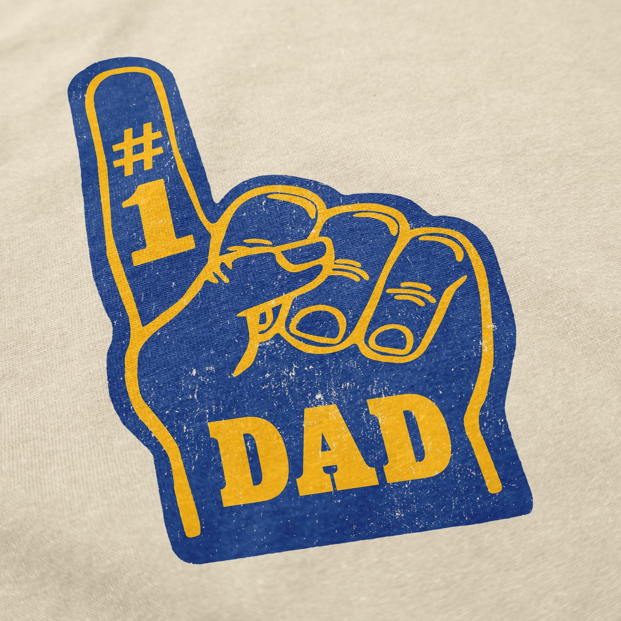 Number 1 Dad T Shirt - Middle Class Fancy