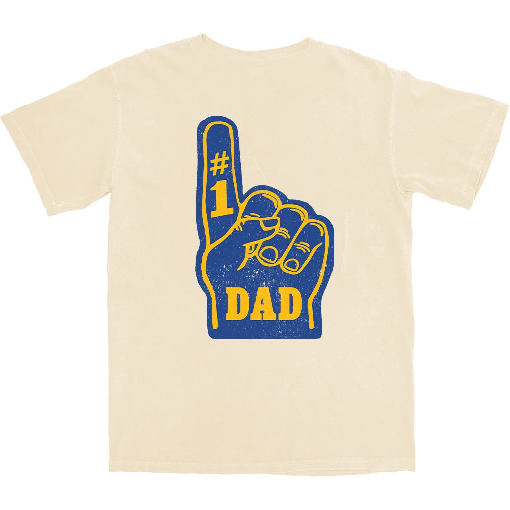 Number 1 Dad T Shirt - Middle Class Fancy