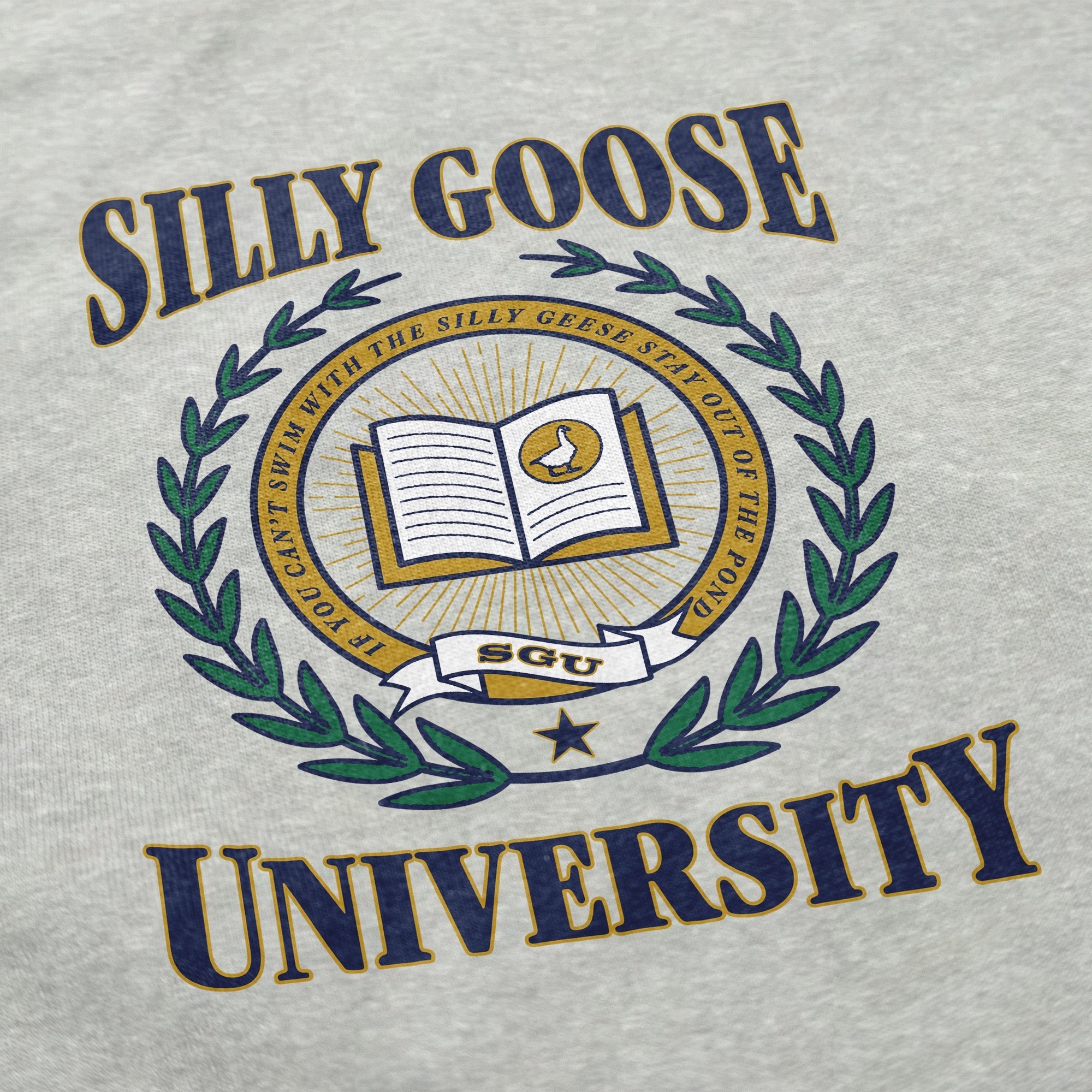 Silly Goose University Crewneck Sweatshirt - Middle Class Fancy