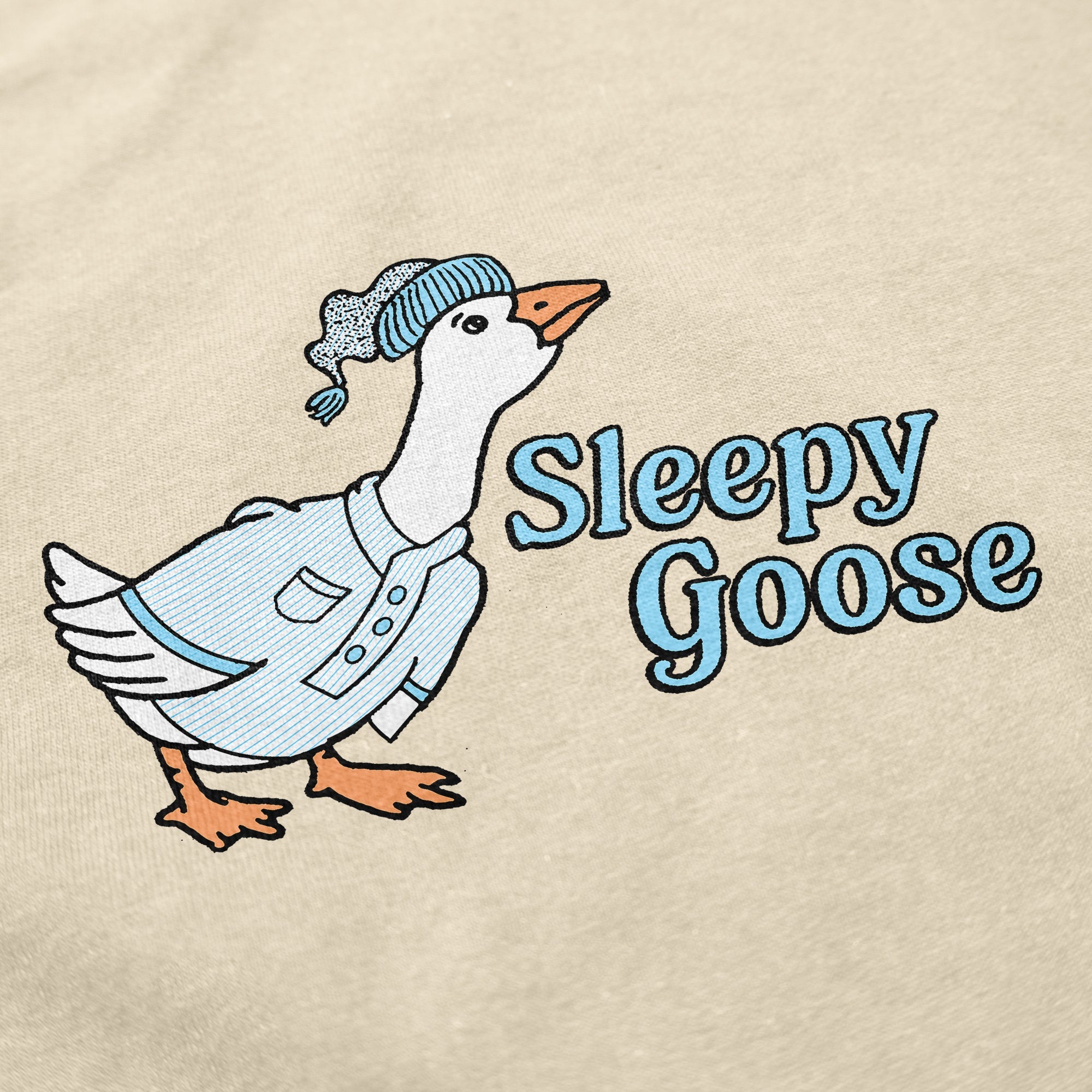 Sleepy Goose T Shirt - Middle Class Fancy