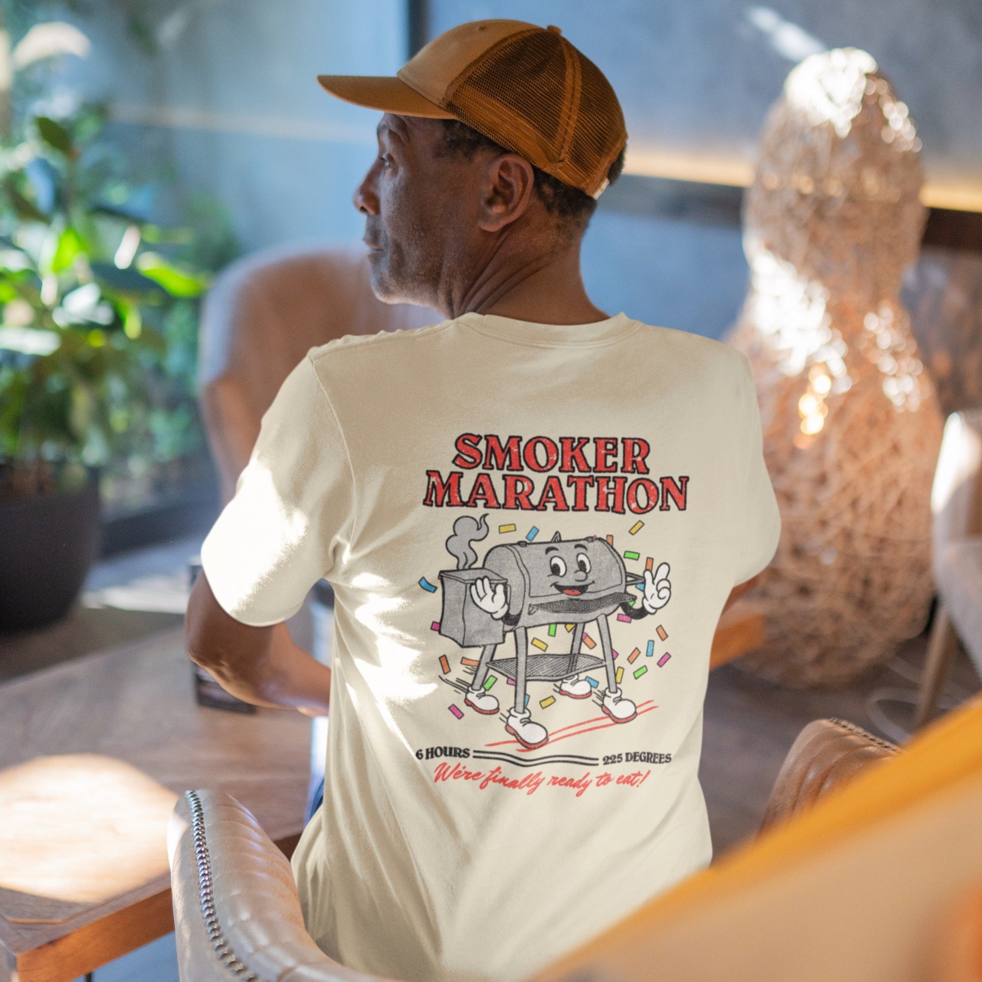 Smoker Marathon T Shirt - Middle Class Fancy