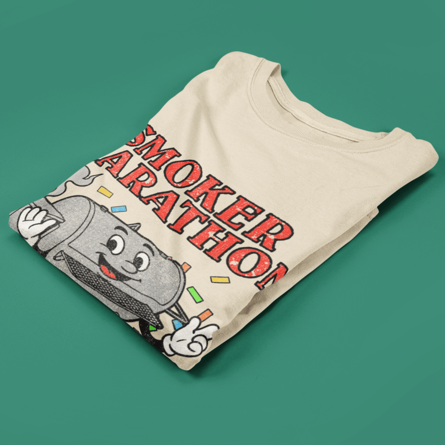 Smoker Marathon T Shirt - Middle Class Fancy