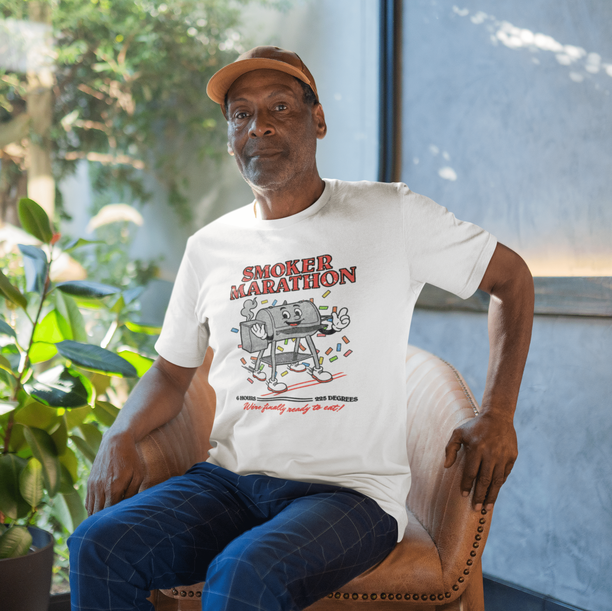 Smoker Marathon T Shirt - Middle Class Fancy