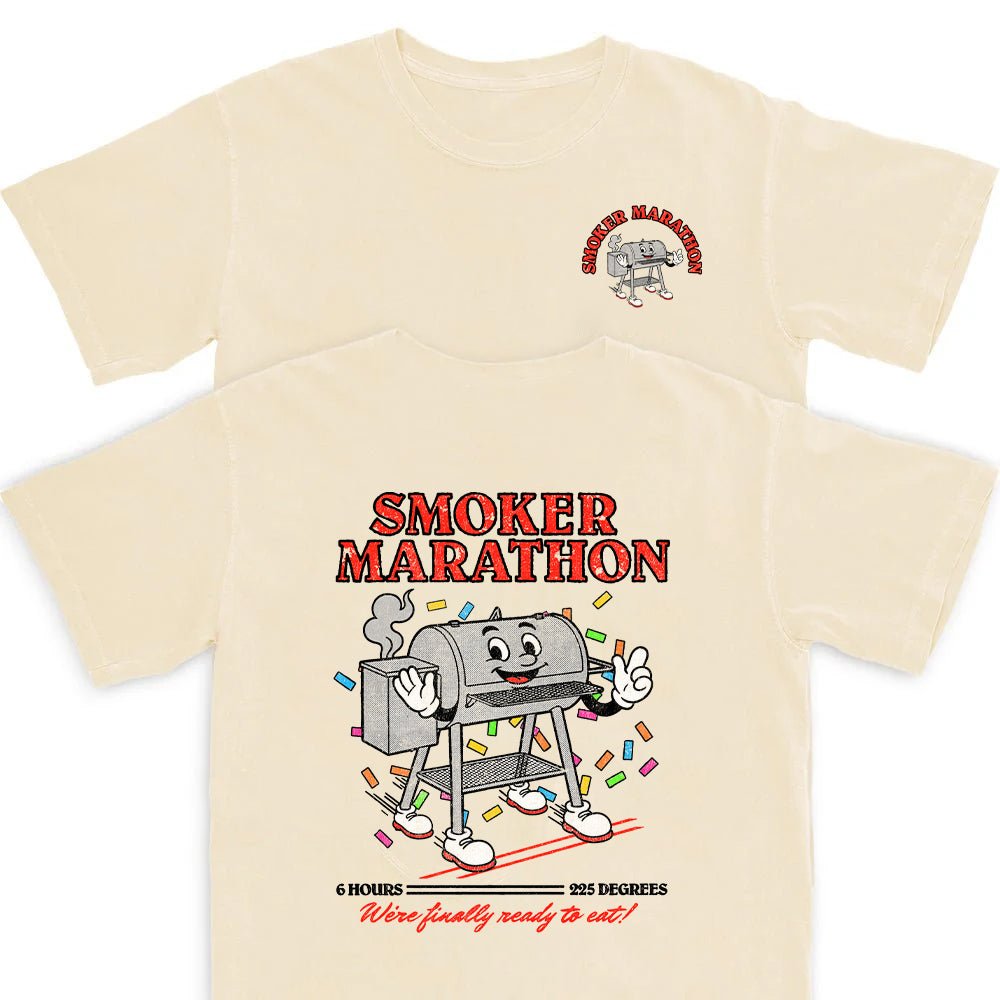 Smoker Marathon T Shirt - Middle Class Fancy