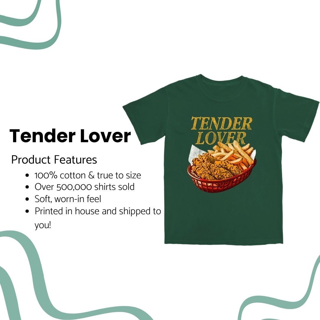 Tender Lover T Shirt - Middle Class Fancy