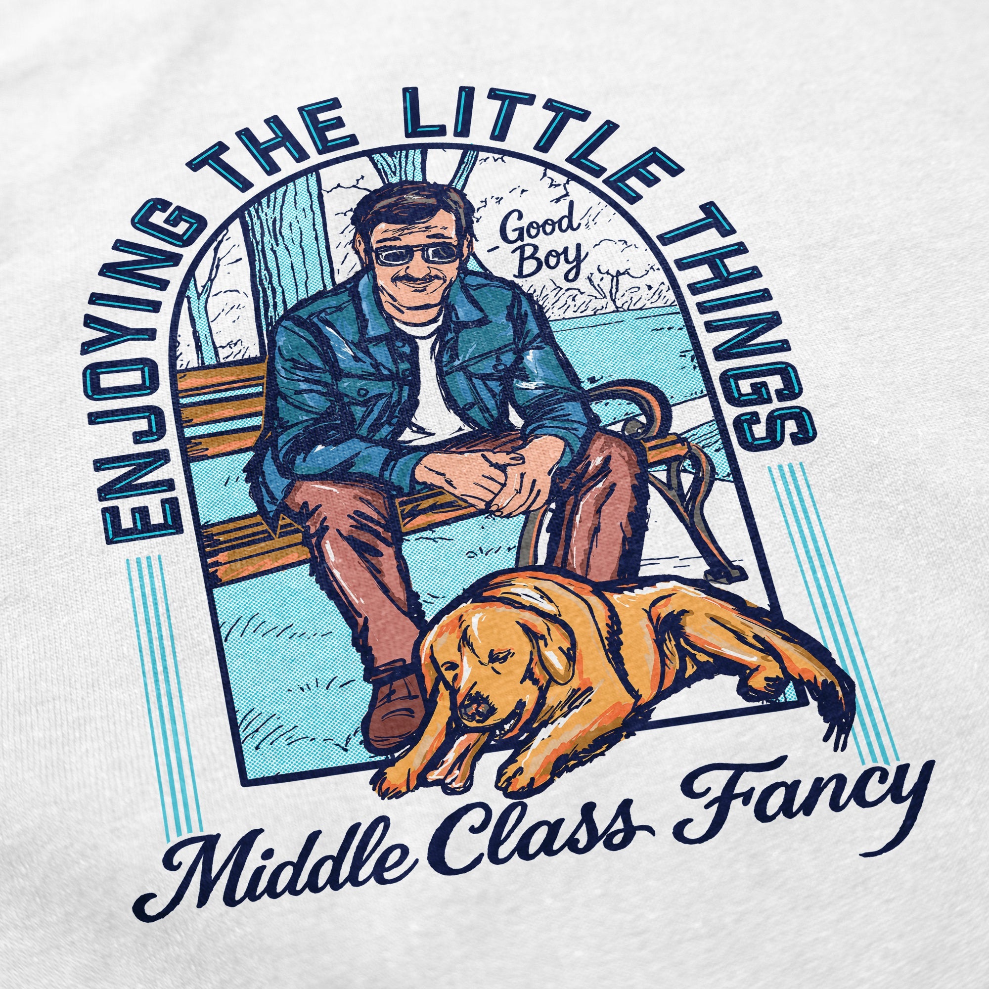 The Little Things T Shirt - Middle Class Fancy
