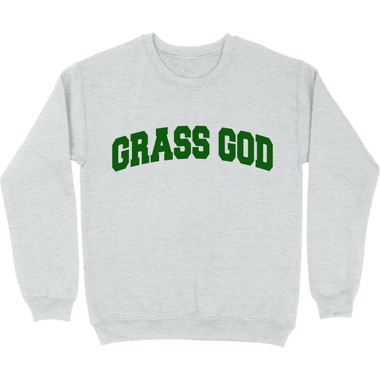 Grass God Crewneck Sweatshirt