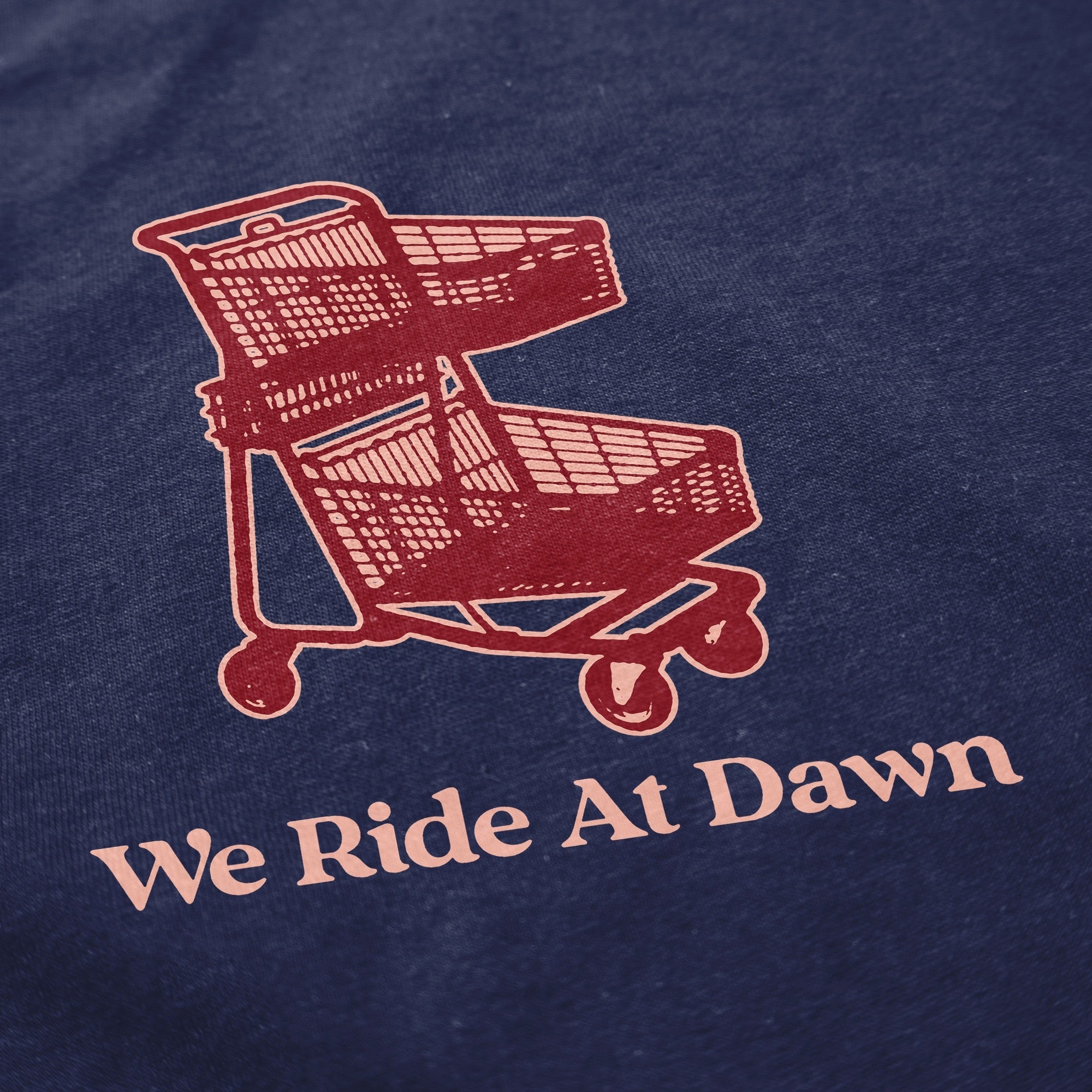 We Ride At Dawn Cart Crewneck Sweatshirt - Middle Class Fancy