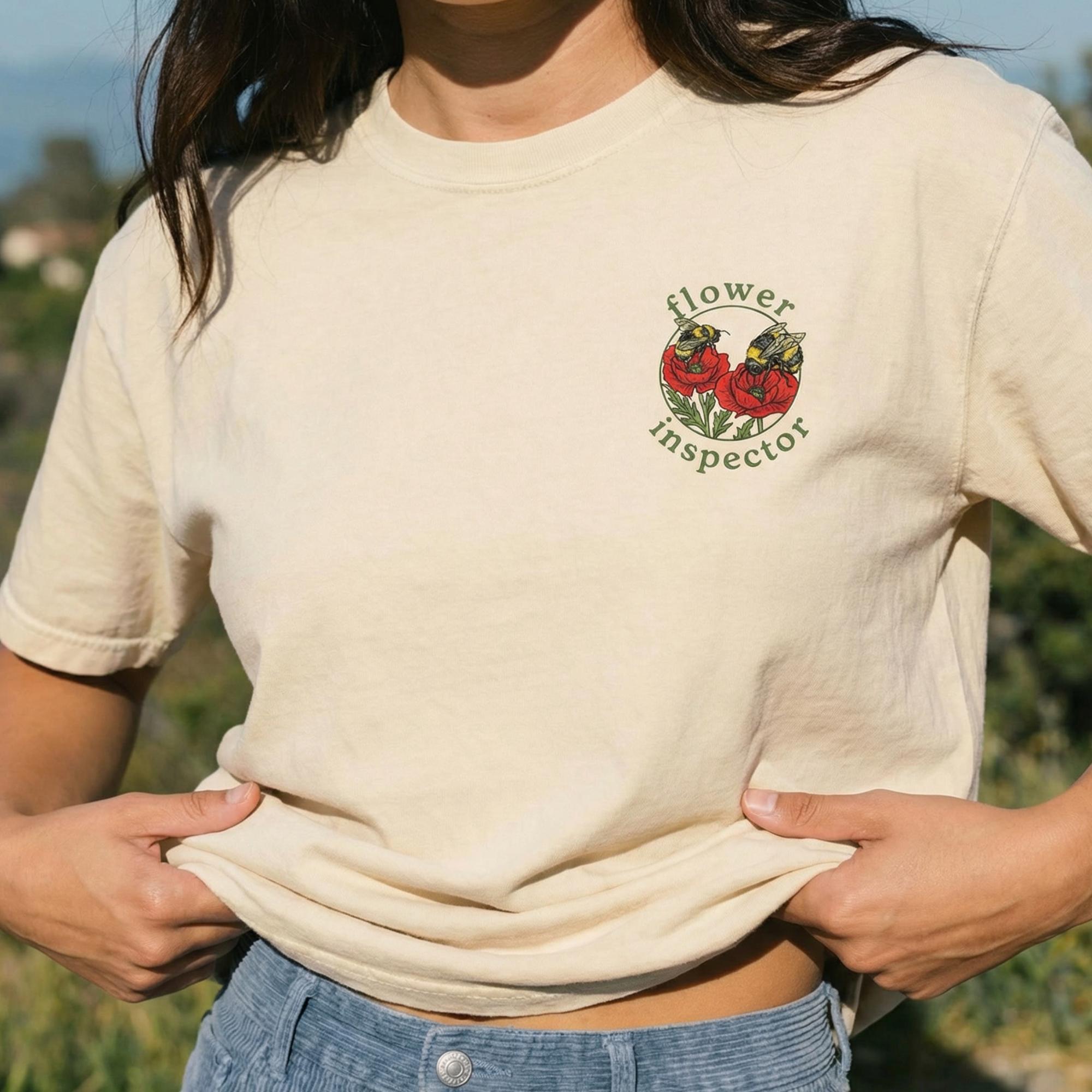 Flower Inspector T Shirt
