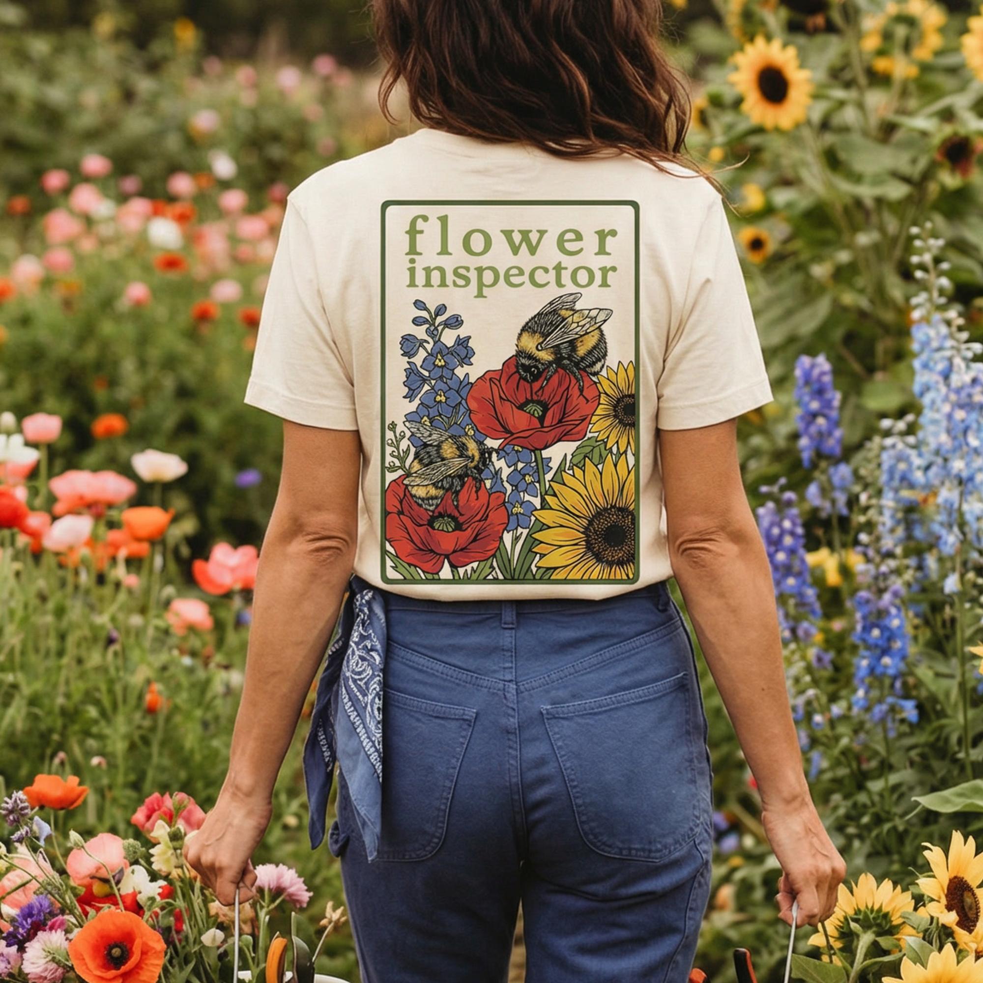 Flower Inspector T Shirt