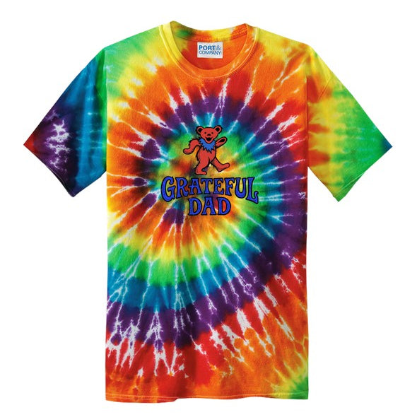 Grateful Dad Tie Dye T Shirt