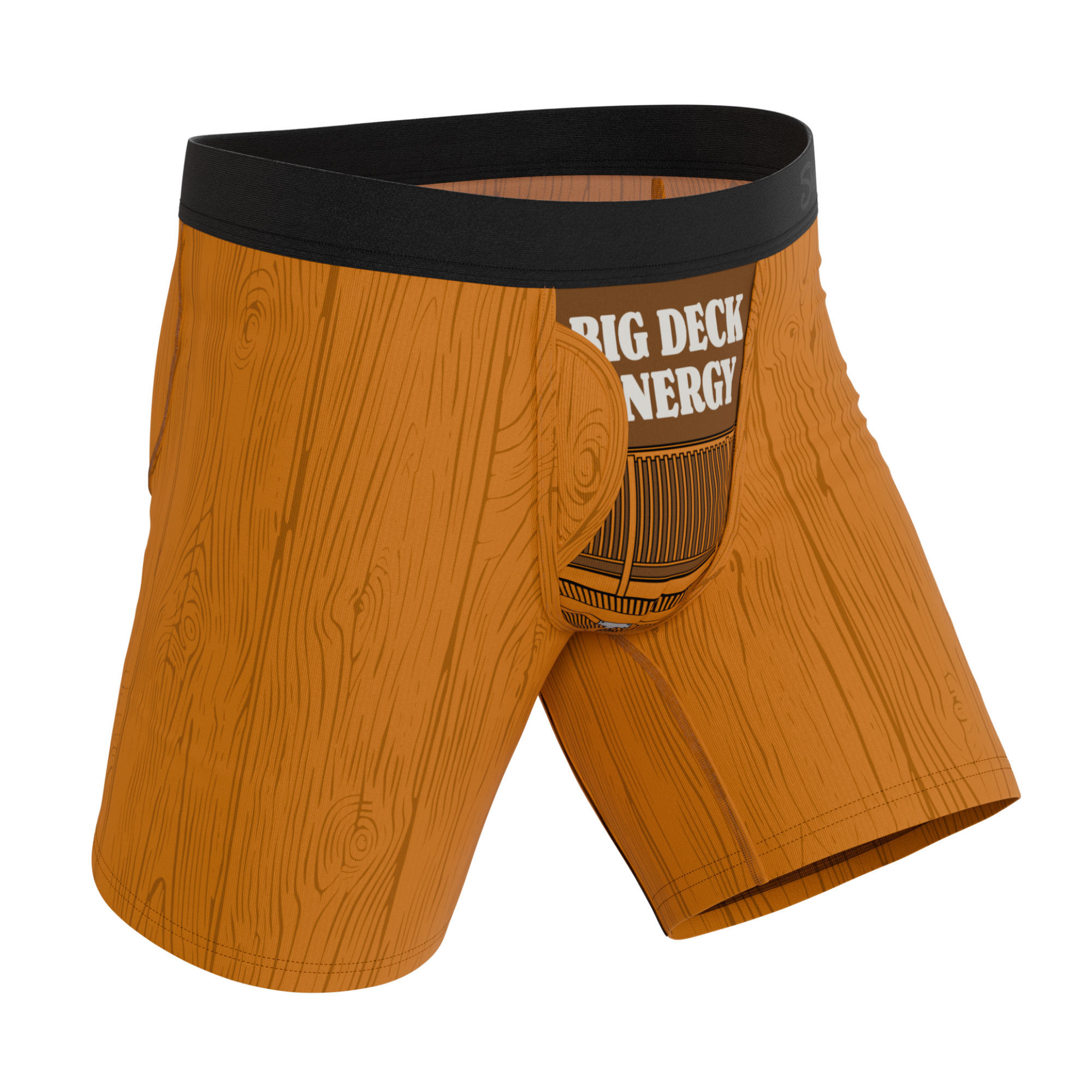 The Big Deck Energy | Shinesty X Middle Class Fancy Long Leg Ball Hammock® Pouch Underwear With Fly