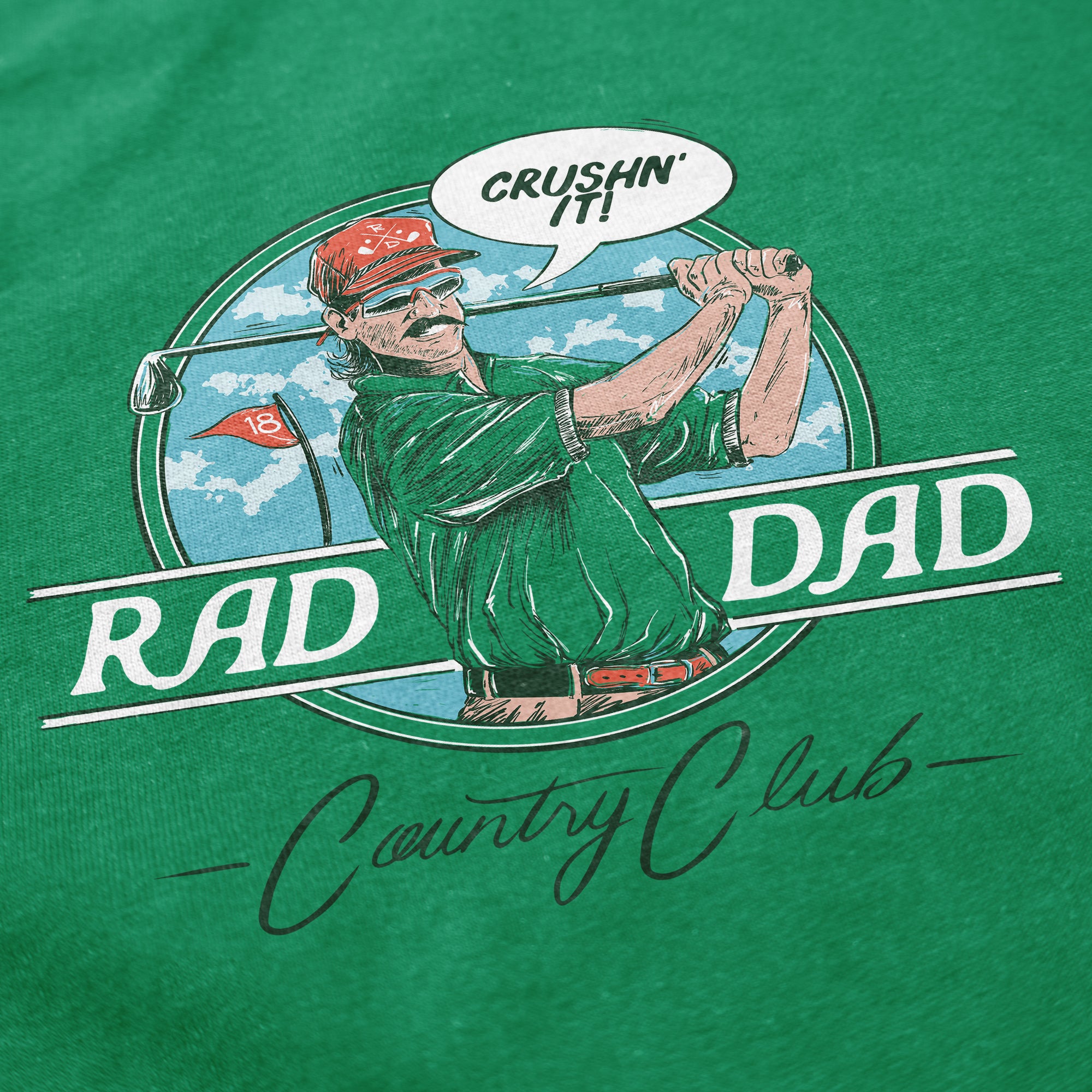 Rad Dad Country Club T Shirt