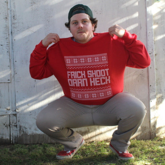 Potty Mouth Christmas Sweater Sweatshirt