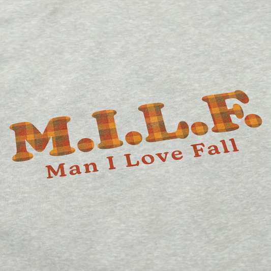 Man I Love Fall Crewneck Sweatshirt