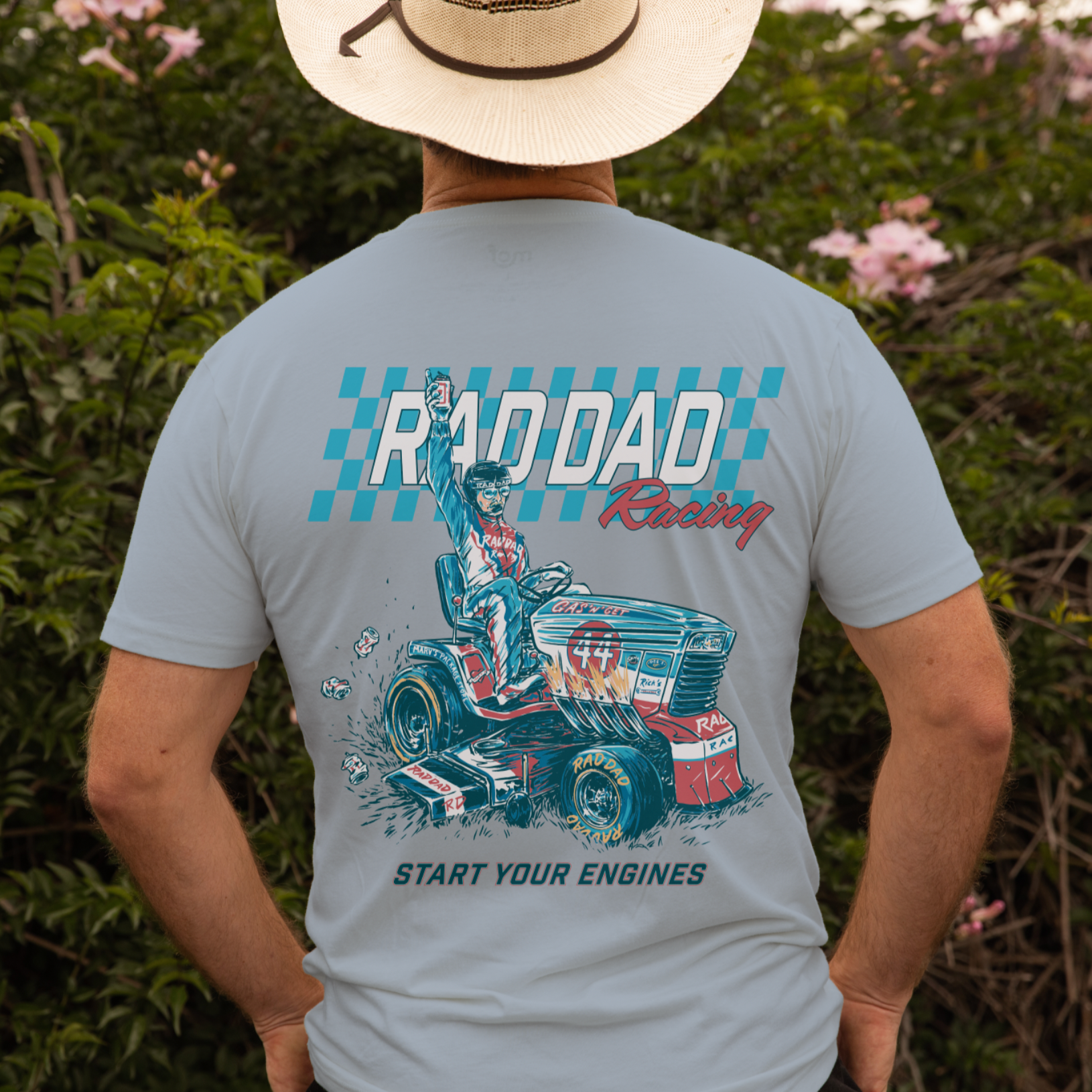 Rad Dad Racing T Shirt